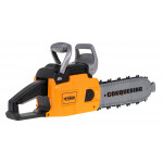 Reťazová píla s prilbou